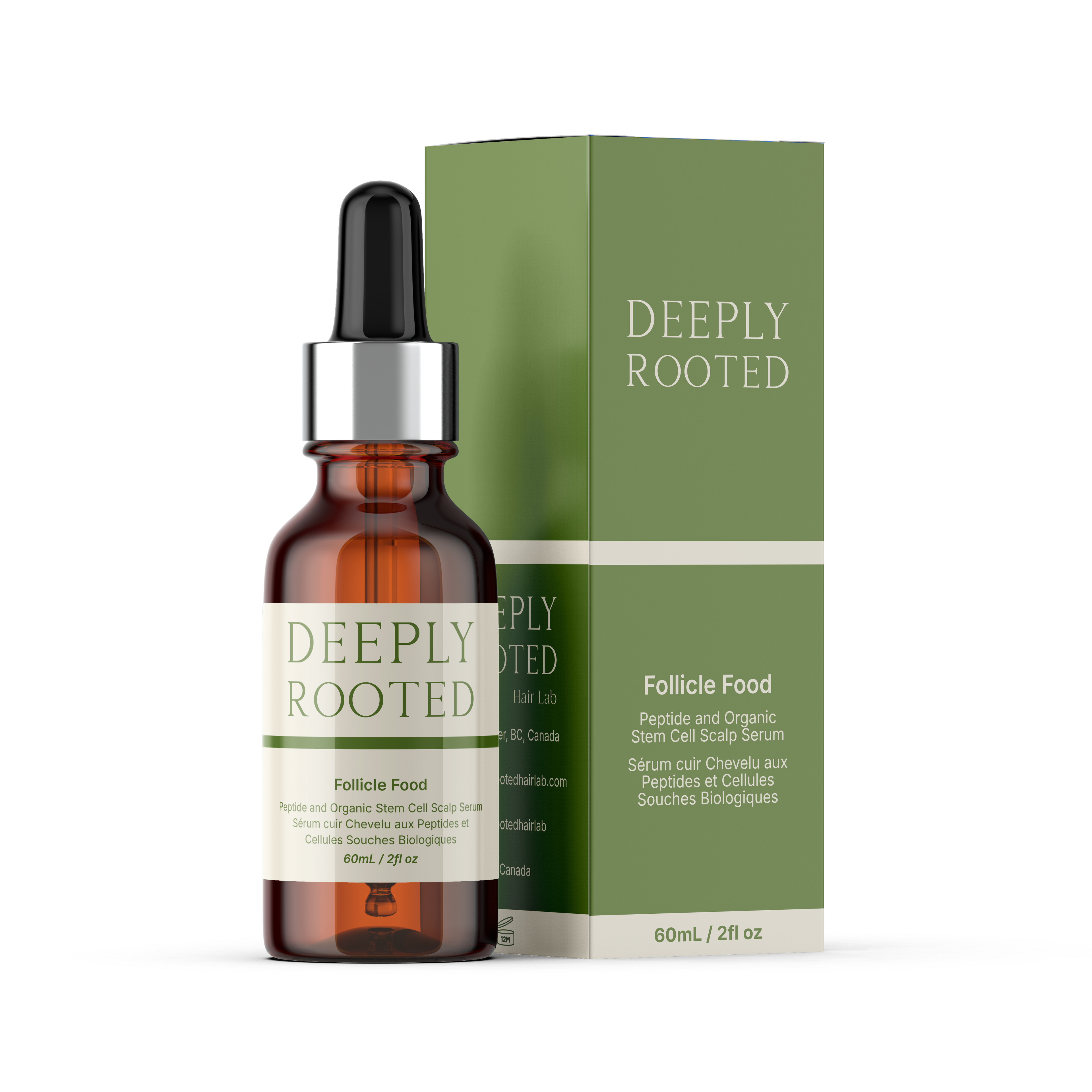 Follicle Food - Peptide and Organic Stem Cell Scalp Serum
